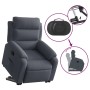 Dark gray velvet lift-up recliner by , Armchairs - Ref: Foro24-3205093, Price: 288,46 €, Discount: %