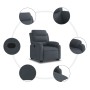 Dark gray velvet lift-up recliner by , Armchairs - Ref: Foro24-3205093, Price: 288,46 €, Discount: %