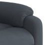 Dark gray velvet lift-up recliner by , Armchairs - Ref: Foro24-3205093, Price: 288,46 €, Discount: %