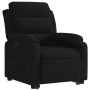 Black velvet liftable recliner by , Armchairs - Ref: Foro24-3205098, Price: 310,99 €, Discount: %