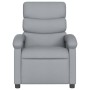 Sillón reclinable eléctrico tela gris claro de , Sillones - Ref: Foro24-3203954, Precio: 227,37 €, Descuento: %