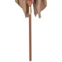 Garden umbrella with wooden pole 200x300 cm taupe gray by vidaXL, Umbrellas - Ref: Foro24-44514, Price: 75,52 €, Discount: %