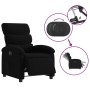 Sillón reclinable eléctrico de tela negro de , Sillones - Ref: Foro24-3203956, Precio: 247,74 €, Descuento: %