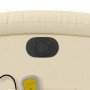 Cream fabric electric massage recliner by , Armchairs - Ref: Foro24-3203975, Price: 270,05 €, Discount: %