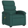 Silla de masaje reclinable de pie de tela verde oscura de , Sillones - Ref: Foro24-3203996, Precio: 305,99 €, Descuento: %