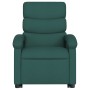 Silla de masaje reclinable de pie de tela verde oscura de , Sillones - Ref: Foro24-3203996, Precio: 305,99 €, Descuento: %