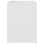 White plywood bedside table 40x30x40 cm by vidaXL, Nightstands - Ref: Foro24-806328, Price: 28,70 €, Discount: %