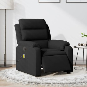 Black velvet electric massage recliner by , Armchairs - Ref: Foro24-3205087, Price: 300,99 €, Discount: %