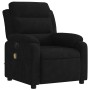 Sillón reclinable de masaje eléctrico terciopelo negro de , Sillones - Ref: Foro24-3205087, Precio: 300,43 €, Descuento: %