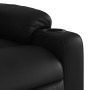 Sillón reclinable elevable eléctrico de cuero sintético negro de , Sillones - Ref: Foro24-3206613, Precio: 332,00 €, Descuent...