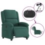 Sillón reclinable eléctrico de terciopelo verde oscuro de , Sillones - Ref: Foro24-3204280, Precio: 257,69 €, Descuento: %