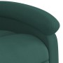 Sillón reclinable eléctrico de terciopelo verde oscuro de , Sillones - Ref: Foro24-3204280, Precio: 257,69 €, Descuento: %