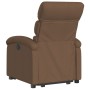 Brown Fabric Liftable Recliner by , Armchairs - Ref: Foro24-3203982, Price: 268,21 €, Discount: %