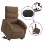 Brown Fabric Liftable Recliner by , Armchairs - Ref: Foro24-3203982, Price: 268,21 €, Discount: %