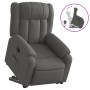 Sillón reclinable elevable de tela gris oscuro de , Sillones - Ref: Foro24-3205317, Precio: 304,30 €, Descuento: %