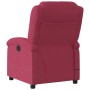 Sillón reclinable de masaje eléctrico terciopelo rojo tinto de , Sillones - Ref: Foro24-3204294, Precio: 268,47 €, Descuento: %