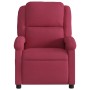 Sillón reclinable de masaje eléctrico terciopelo rojo tinto de , Sillones - Ref: Foro24-3204294, Precio: 268,47 €, Descuento: %