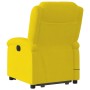 Sillón reclinable de masaje elevable terciopelo amarillo de , Sillones - Ref: Foro24-3204318, Precio: 288,57 €, Descuento: %