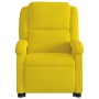 Sillón reclinable de masaje elevable terciopelo amarillo de , Sillones - Ref: Foro24-3204318, Precio: 288,57 €, Descuento: %