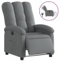 Sillón reclinable eléctrico de tela gris oscuro de , Sillones - Ref: Foro24-3204069, Precio: 235,28 €, Descuento: %