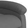 Sillón reclinable eléctrico de tela gris oscuro de , Sillones - Ref: Foro24-3204069, Precio: 235,28 €, Descuento: %