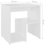 Mesita de noche blanco madera contrachapada 40x30x40 cm de vidaXL, Mesitas de noche - Ref: Foro24-806328, Precio: 29,46 €, De...