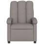 Sillón reclinable eléctrico tela gris taupé de , Sillones - Ref: Foro24-3204076, Precio: 249,83 €, Descuento: %