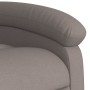 Sillón reclinable eléctrico tela gris taupé de , Sillones - Ref: Foro24-3204076, Precio: 249,83 €, Descuento: %