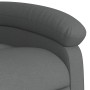 Sillón reclinable de masaje eléctrico tela gris oscuro de , Sillones - Ref: Foro24-3204081, Precio: 270,28 €, Descuento: %