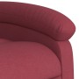 Sillón de masaje reclinable eléctrico tela rojo tinto de , Sillones - Ref: Foro24-3204083, Precio: 268,72 €, Descuento: %