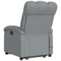 Light Gray Fabric Foot Recliner Massage Chair by , Armchairs - Ref: Foro24-3204104, Price: 264,45 €, Discount: %