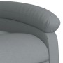 Light Gray Fabric Foot Recliner Massage Chair by , Armchairs - Ref: Foro24-3204104, Price: 264,45 €, Discount: %