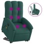 Silla de masaje reclinable de pie de tela verde oscura de , Sillones - Ref: Foro24-3204110, Precio: 293,47 €, Descuento: %