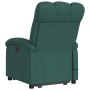 Silla de masaje reclinable de pie de tela verde oscura de , Sillones - Ref: Foro24-3204110, Precio: 293,47 €, Descuento: %