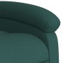 Silla de masaje reclinable de pie de tela verde oscura de , Sillones - Ref: Foro24-3204110, Precio: 293,47 €, Descuento: %