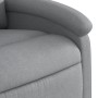 Sillón reclinable de masaje eléctrico tela gris claro de , Sillones - Ref: Foro24-3204152, Precio: 278,09 €, Descuento: %