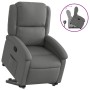 Sillón reclinable elevable de tela gris oscuro de , Sillones - Ref: Foro24-3204165, Precio: 274,11 €, Descuento: %