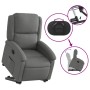 Sillón reclinable elevable de tela gris oscuro de , Sillones - Ref: Foro24-3204165, Precio: 274,11 €, Descuento: %