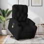 Black Fabric Liftable Massage Recliner by , Armchairs - Ref: Foro24-3204724, Price: 309,16 €, Discount: %