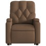 Silla de masaje reclinable de pie de tela marrón de , Sillones - Ref: Foro24-3204726, Precio: 293,84 €, Descuento: %