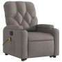 Sillón reclinable de masaje elevable tela gris taupé de , Sillones - Ref: Foro24-3204730, Precio: 391,99 €, Descuento: %