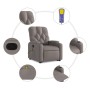 Sillón reclinable de masaje elevable tela gris taupé de , Sillones - Ref: Foro24-3204730, Precio: 391,99 €, Descuento: %