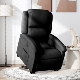 Sillón eléctrico reclinable elevable de tela negro de , Sillones - Ref: Foro24-3204190, Precio: 324,22 €, Descuento: %