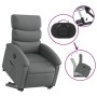 Sillón eléctrico reclinable elevable de tela gris oscuro de , Sillones - Ref: Foro24-3204003, Precio: 310,16 €, Descuento: %