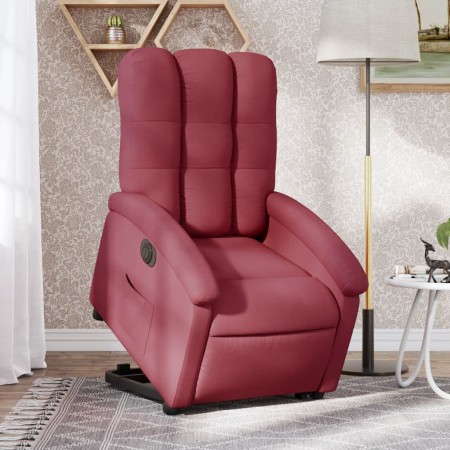 Red Fabric Electric Liftable Recliner Chair by , Armchairs - Ref: Foro24-3204119, Price: 310,00 €, Discount: %