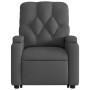 Sillón de masaje eléctrico reclinable elevable tela gris oscuro de , Sillones - Ref: Foro24-3204747, Precio: 328,89 €, Descue...