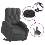 Liftable reclining electric massage chair dark gray fabric by , Armchairs - Ref: Foro24-3204747, Price: 340,06 €, Discount: %