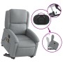 Sillón de masaje eléctrico reclinable elevable tela gris claro de , Sillones - Ref: Foro24-3204200, Precio: 336,02 €, Descuen...