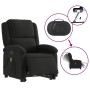 Sillón de masaje eléctrico reclinable elevable tela negro de , Sillones - Ref: Foro24-3204202, Precio: 334,73 €, Descuento: %