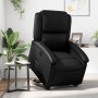 Sillón reclinable elevable eléctrico de cuero sintético negro de , Sillones - Ref: Foro24-3204240, Precio: 325,19 €, Descuent...